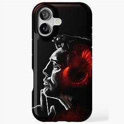 Javier Bardem Fire Faunus Painting iPhone Tough Case