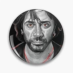Javier Bardem Painting Pin