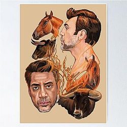 Javier Bardem Painting