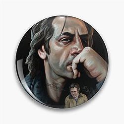 Javier Bardem Biutiful Painting Pin