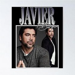 Alluring Anonymous Private Brand Humor Javier Bardem Graphic Poster