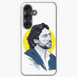 Javier Bardem - An illustration by Paul Cemmick Samsung Galaxy Phone Case