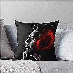 Javier Bardem Faunus Painting Throw Pillow