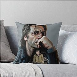 Javier Bardem Biutiful Throw Pillow