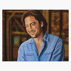 Javier Bardem Painting Jigsaw Puzzle