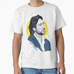 Javier Bardem An illustration by Paul Cemmick Classic T-Shirt