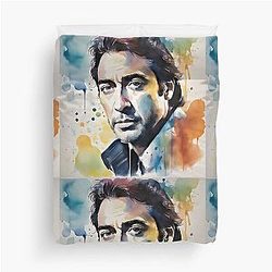 Strong Javier Bardem Duvet Cover