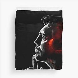 Javier Bardem Faunus Painting Duvet Cover