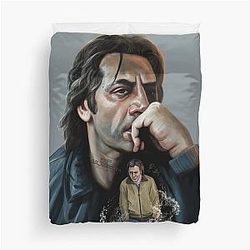 Javier Bardem Biutiful Duvet Cover