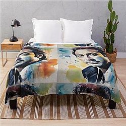Strong as Javier Bardem Throw Blanket 
Cleaned title: 
Strong as Javier Bardem Throw Blanket