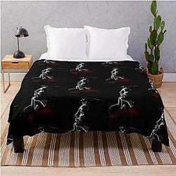 Javier Bardem Faunus Painting Throw Blanket