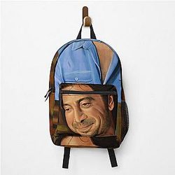 Javier Bardem Paints Backpack