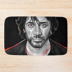 Javier Bardem Painting Bath Mat