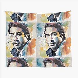 Strong Javier Bardem Tapestry