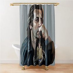 Javier Bardem Biutiful Painting Shower Curtain