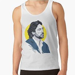 Javier Bardem - An illustration by Paul Cemmick Tank Top