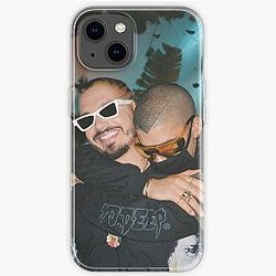 J Balvin Cases - BAD BUNNY J BALVIN Oasis Tropical  iPhone Soft Case RB1504