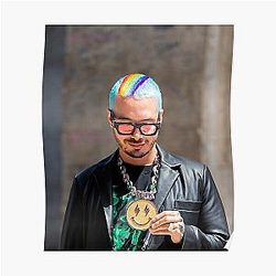 J Balvin Posters - J Balvin t-shirt, j Balvin fan art &amp; gear Poster RB1504