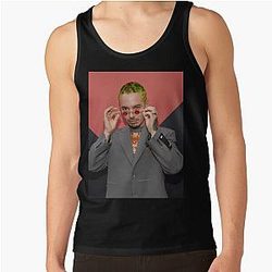 J Balvin Tank Tops - J Balvin t-shirt, j Balvin fan art &amp; gear Tank Top RB1504