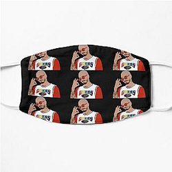 J Balvin Face Masks - J Balvin  Flat Mask RB1504