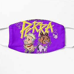 J Balvin Face Masks - Reggaeton Legend J Balvin Fortnite Perra Flat Mask RB1504