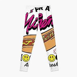J Balvin Leggings - j balvin hot dog shirt j balvin hot dog shirt Leggings RB1504
