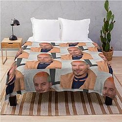 J Balvin Blanket - J Balvin t-shirt, j Balvin fan art &amp; gear Throw Blanket RB1504