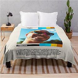J Balvin Blanket - j balvin Throw Blanket RB1504