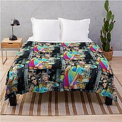 J Balvin Blanket - J Balvin t-shirt, j Balvin fan art &amp; gear Throw Blanket RB1504