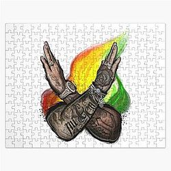 J Balvin Puzzles - Mens Particular Nicky JAM X J Balvin Jigsaw Puzzle RB1504