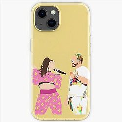 J Balvin Cases - Rosalía and J Balvin iPhone Soft Case RB1504