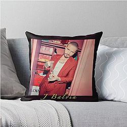 J Balvin Pillows - J Balvin t-shirt, j Balvin fan art &amp; gear Throw Pillow RB1504
