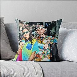 J Balvin Pillows - J Balvin t-shirt, j Balvin fan art &amp; gear Throw Pillow RB1504