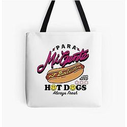 J Balvin Bags - j balvin hot dog shirt j balvin hot dog shirt All Over Print Tote Bag RB1504