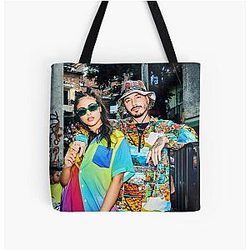J Balvin Bags - J Balvin t-shirt, j Balvin fan art &amp; gear All Over Print Tote Bag RB1504