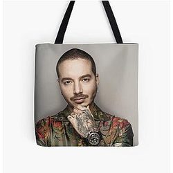 J Balvin Bags - J Balvin t-shirt, j Balvin fan art &amp; gear All Over Print Tote Bag RB1504