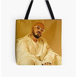 J Balvin Bags - J Balvin t-shirt, j Balvin fan art &amp; gear All Over Print Tote Bag RB1504