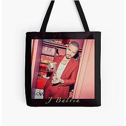 J Balvin Bags - J Balvin t-shirt, j Balvin fan art &amp; gear All Over Print Tote Bag RB1504
