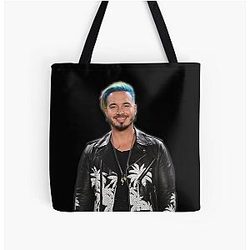 J Balvin Bags - J Balvin t-shirt, j Balvin fan art &amp; gear All Over Print Tote Bag RB1504