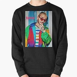 J Balvin Sweatshirts - J Balvin t-shirt, j Balvin fan art &amp; gear Pullover Sweatshirt RB1504