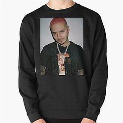 J Balvin Sweatshirts - J Balvin t-shirt, j Balvin fan art &amp; gear Pullover Sweatshirt RB1504