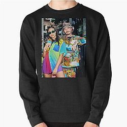J Balvin Sweatshirts - J Balvin t-shirt, j Balvin fan art &amp; gear Pullover Sweatshirt RB1504
