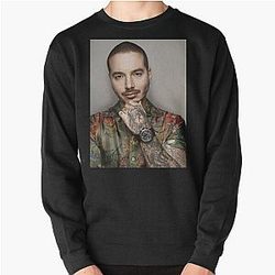J Balvin Sweatshirts - J Balvin t-shirt, j Balvin fan art &amp; gear Pullover Sweatshirt RB1504