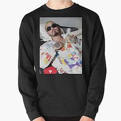 J Balvin Sweatshirts - J Balvin t-shirt, j Balvin fan art &amp; gear Pullover Sweatshirt RB1504