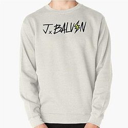 J Balvin Sweatshirts - J Balvin Merch Logo Jbalvin Pullover Sweatshirt RB1504