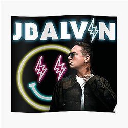 J Balvin Posters - kacamata hitam j balvin satu #794907887!!45 Poster RB1504