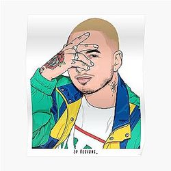 J Balvin Posters - J Balvin Poster RB1504