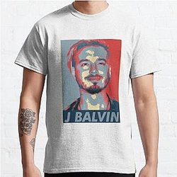 J Balvin T-Shirts - J BALVIN 2020 Classic T-Shirt RB1504