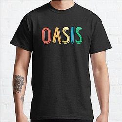 J Balvin T-Shirts - Oasis - Bad Bunny &amp; J Balvin Classic T-Shirt RB1504