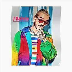 J Balvin Posters - J Balvin t-shirt, j Balvin fan art &amp; gear Poster RB1504